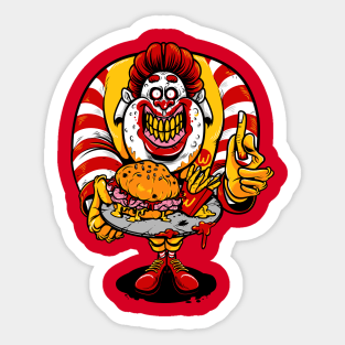 Wack Donalds Sticker